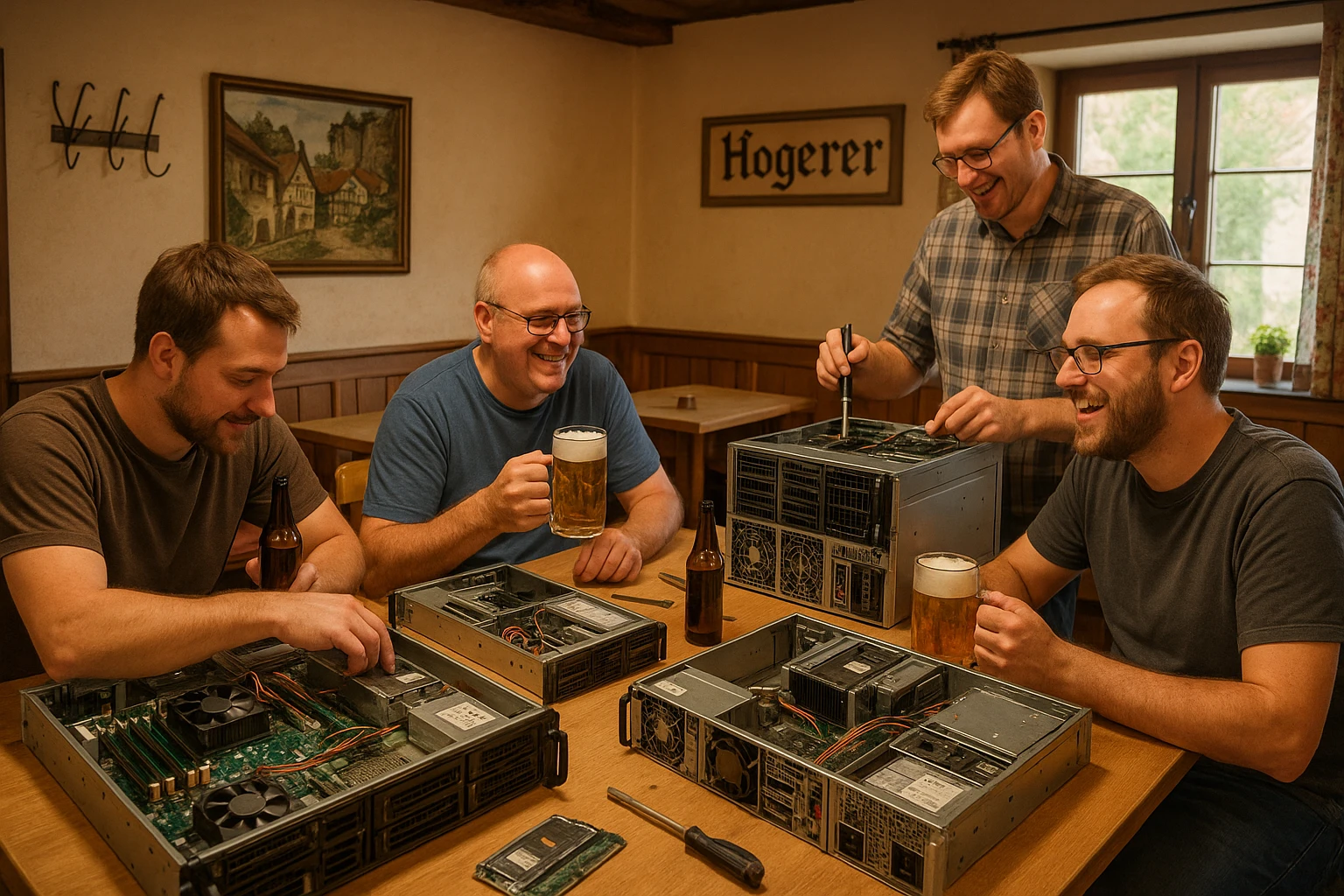 Homeserver Hogererstammtisch